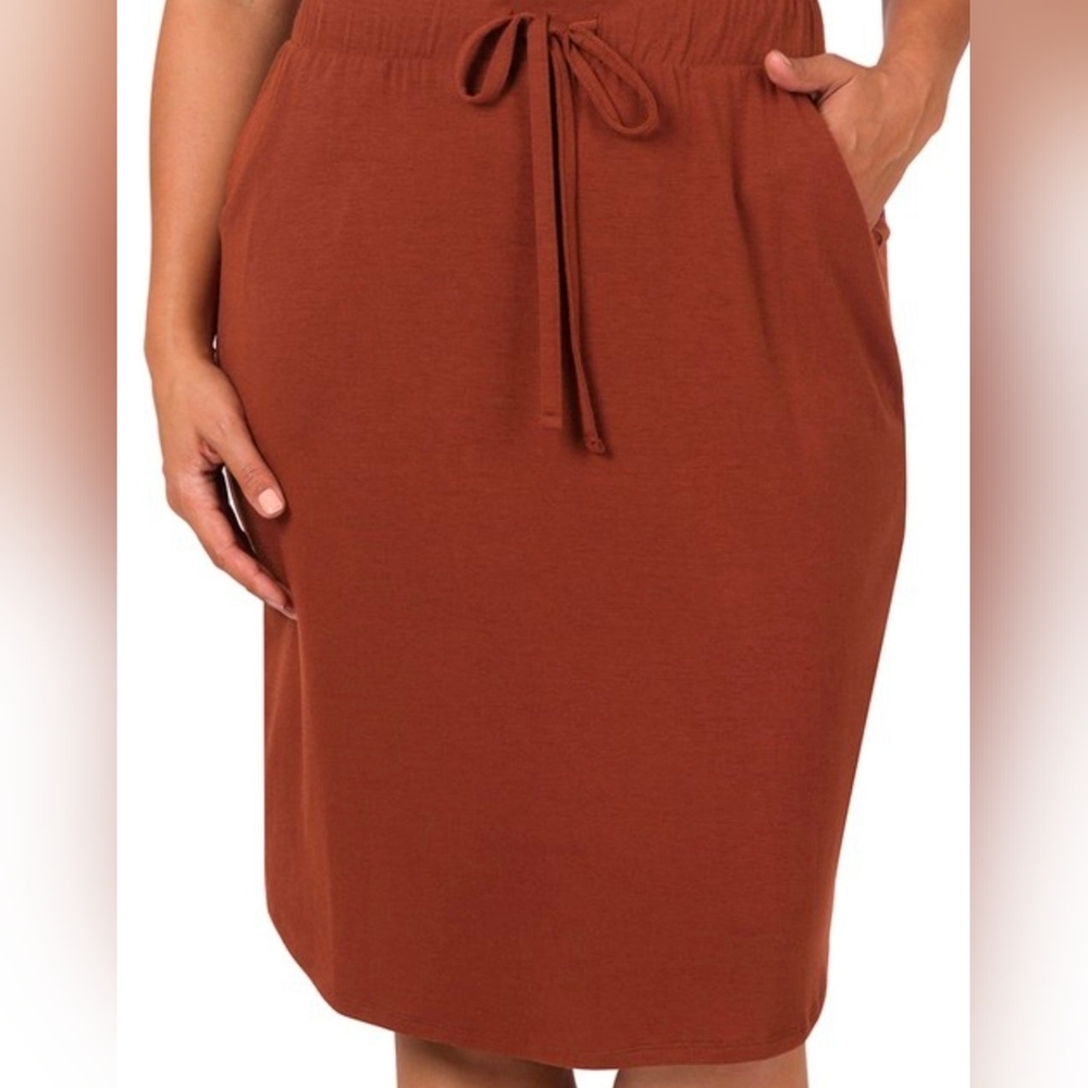 Drawstring Women's Skirt